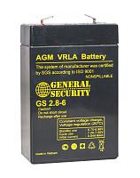Аккумуляторная батарея (АКБ) для ИБП GS2.8-6 General Security GS2.8-6