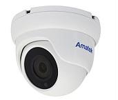 Камера видеонаблюдения (видеокамера наблюдения) уличная купольная IP с микрофоном, объектив 2.8 мм AC‐IDV202M AMATEK
