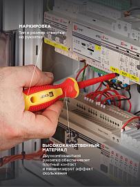 Отвертка Expert PH1x80 мм 1000В EKF PROxima ph-1-80-exp-in