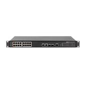 Коммутатор 16-портовый управляемый PoE DH-PFS4218-16ET-190 DAHUA