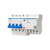 Выключатель автоматический дифференциального тока АВДТ 40А 4П четырехполюсный характеристика C 6кА 100мА тип AC NXBLE-63 982188 CHINT