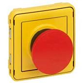 Кнопка аварийного отключения (контакт НЗ) красный/желтый PLEXO 069547 Legrand