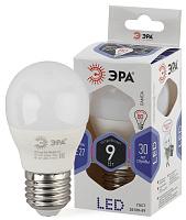 Лампа светодиодная 9 Вт E27 P45 6000К 720Лм матовая 170-265В шар ( LED P45-9W-860-E27 ) Б0031412 ЭРА