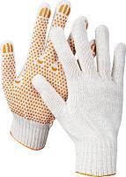 Перчатки  "МASTER" трикотажные, 7 класс, х/б, с защитой от скольжения, L-XL, 10пар STAYER 11397-H10