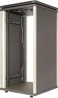Шкаф рэковый 19" , 33U, стеклянная дверь, 2 вентилятора, без направляющих и крепежа 4901-33 МЕТА