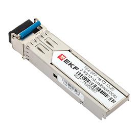 SFP модуль 2,5 Гбит одинарное одномодовое оптоволокно Tx1310нм/Rx1550нм 20км TSX-SFP-HS1D-13-20 EKF