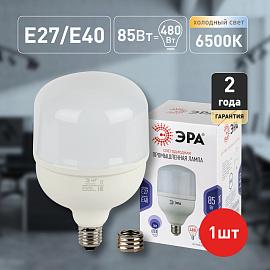 Лампа светодиодная 85 Вт E27 T140 6500К 6800Лм матовая 170-265В колокол ( LED POWER T140-85W-6500-E27/E40 ) Б0032088 ЭРА