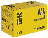 Батарейка щелочная Alkaline LR03/AAA (28шт/бокс) IEK