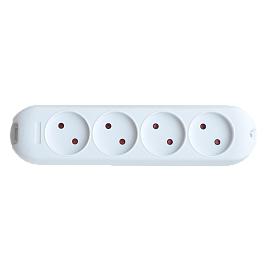 Колодка 4N-SMART 4-х местная 10А 5240 4690612010458 IN HOME