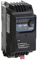 Преобразователь частоты A400  220В, 1Ф 0,75 kW 4,2А серии ONI A400-21E0075IP20F ONI