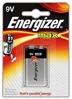 Батарейка (элемент питания) MAX Alkaline 6LR61 522 BL-1 E300115901 "Крона" Energizer