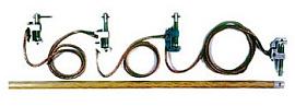 Заземление переносное ЗПП-15Н РУ-15кВ (16мм2)+штанга ШЗП