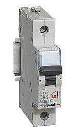 Выключатель автоматический модульный TX3 20А 1П однополюсный C 6кА 404029 Legrand