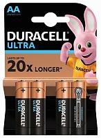 Батарейка (элемент питания) LR6 BL4 Ultra Power АА Б0038761 Duracell