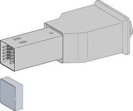 Секция вводная 40А, установка справа KBB40ABD44TW Schneider Electric