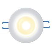 Светильник светодиодный встраиваемый поворотный, 110-240В. Материал корпуса алюминий, цвет белый. Теплый белый свет.ULM-R31-5W/WW IP20 White картон  07684 TM Uniel