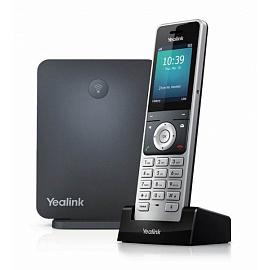 Телефон VoiceIP беспроводной на 8 линий (база + трубка) W60P Yealink