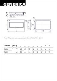 Бокс пластиковый ЩРВ-П- 4 IP41 встраив. GENERICA MKP12-V-04-41-G IEK