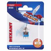 Тумблер 250В 3А (6c) ON-ON двухполюсный Micro (MTS-202) 06-0323-A REXANT