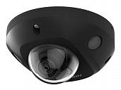Камера видеонаблюдения (видеокамера наблюдения) уличная компактная IP 4Мп с EXIR-подсветкой до 30м, объектив 2.8мм, чёрный DS-2CD2543G2-IS(2.8mm)(BLACK) Hikvision