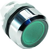 Кнопка управления MP1-21G зеленая (только корпус) с подсветкой без фиксации 1SFA611100R2102 ABB (1м)