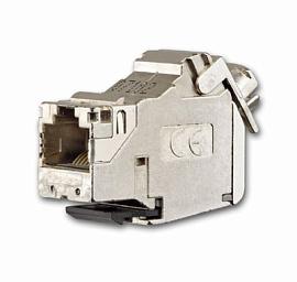 ABB Модуль/разъем унив. RJ45 к. 6а экр. /10шт. / 0230-0-0414