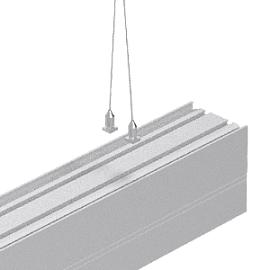 Комплект для подвеса светильников серии Т-Лайн (2 троса 1,5х2000мм и комплект креплений) V4-R0-70.0006.TL0-0002 Вартон