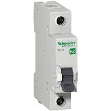 Выключатель автоматический 50А 1п однополюсный характеристика C 4,5кА тип AC EASY9 EZ9F34150 Schneider Electric (1м)