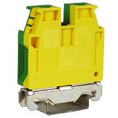 TEC.16/O, зажим для заземления желто-зеленый 16 кв.мм код ZTO220 DKC