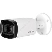 Камера видеонаблюдения (видеокамера наблюдения) аналоговая уличная цилиндрическая HDCVI с вариофокальным объективом 2.7-12 мм с ручной настройкой EZ EZ-HAC-B4A21P-VF