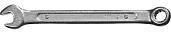 Ключ комбинированный гаечный, белый цинк, 6 мм СИБИН 27089-06