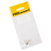 Разъем антенный на кабель, штекер F для кабеля RG-6, (пакет) PROconnect 05-4003-6-7