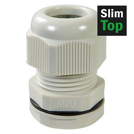 Ввод кабельный IP 68, M63, цвет светло-серый "SlimTop" (упак.5шт) 250152 Haupa