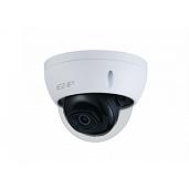 Камера видеонаблюдения (видеокамера наблюдения) IP купольная антивандальная 1/3" 4Мп КМОП, объектив фиксированный 3.6 мм EZ-EZ-IPC-D3B41P-0360B