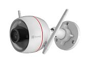 Камера видеонаблюдения (видеокамера наблюдения) Wi-Fi цилиндрическая уличная 4MP (2560 x 1440) c цветным ночным режим до 15м, объектив 4 мм C3W Color Night Pro 4MP EZVIZ