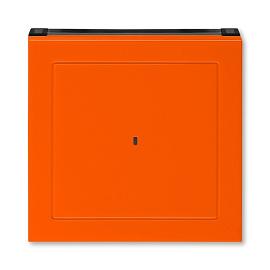 Накладка для выключателя карточного LEVIT оранжевый / дымчатый чёрный 2CHH590700A4066 ABB