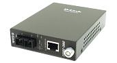 Медиаконвертер с 1 портом 10/100Base-TX и 1 портом 100Base-FX с разъемом SC для многомодового оптического кабеля (до 2 км) DL-DMC-300SC/D8A D-Link