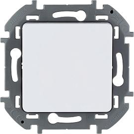 Переключатель одноклавишный INSPIRIA скрытой установки 10A проходной 250В схема 6 белый 673650 Legrand