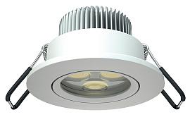 Светильник направленного света 5,40Вт. 205Лм IP20 DL SMALL 2000-5 LED WH 4502002860  Световые технологии