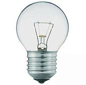 Лампа накаливания декоративная шар 40Вт Е14 прозрачная (ДШ 230-240-40, Калашниково)