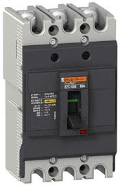 Выключатель автоматический 50А 3П трехполюсный 7,5кА IP20 EASYPACT EZC100B3050 Systeme Electric