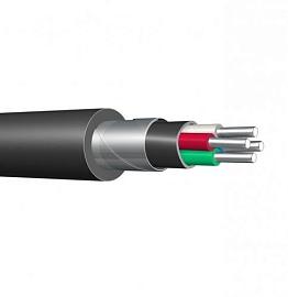 Кабель алюминиевый бронированный АВБШв 4х16 ок (N) -0,66 ВКЗ ГОСТ (17м)