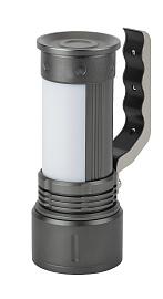 Фонарь-прожектор алюминиевый 5Вт PA-805, боковой светильник 3Вт, литий 2,5Ач Б0039629 ЭРА
