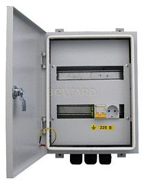 Шкаф монтажный с системой микроклимата, IP54, от -40 до +50°С, габариты 400х310х120 мм Beward B-400x310x120