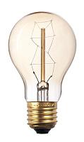 Лампа накаливания декоративная 60Вт A60 RETRO GOLD 2700К 400Лм Е27 .5009929 Jazzway