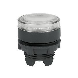 Головка кнопки OptiSignal D22 A5-PL-1 с подсветкой белая пластик ZB5AW313 332305 КЭАЗ