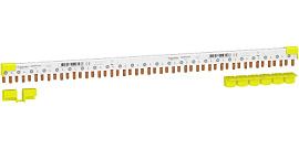 Шинка гребенчатая 1Р+N (NL1…(шаг 9мм)) для iDPN, iCV40, iDIFK 80А 24 мод. A9XPC624 Schneider Electric