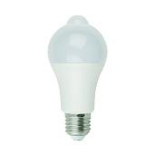 Лампа светодиодная 12 Вт LED-A60-12W/4000K/E27/PS+MS PLS10WH с датчиком освещенности UL-00005713 ТМ Uniel
