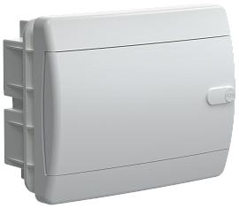 Корпус пластиковый ЩРВ-П-8 IP41 белая дверь UNION Compact UIC-KP13-V-08-41-K01