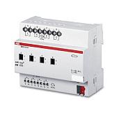 Светорегулятор (диммер) четырехканальный i-bus KNX для ЭПРА 1-10В 16А, MDRс SD/S 4.16.1  2CDG110080R0011 ABB